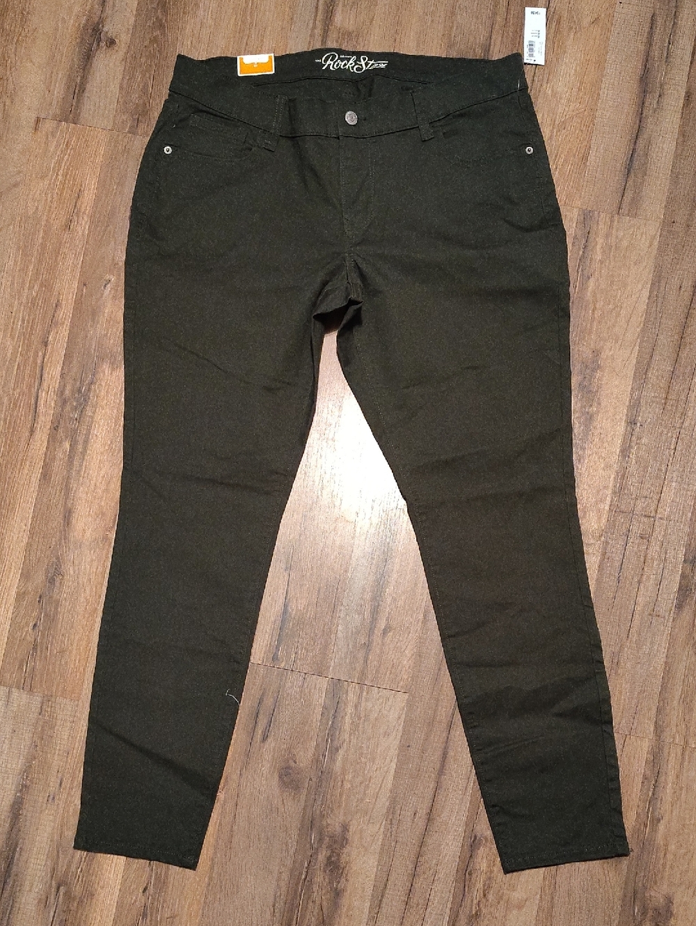 Old Navy Rock Star Skinny Pants in Dark Olive